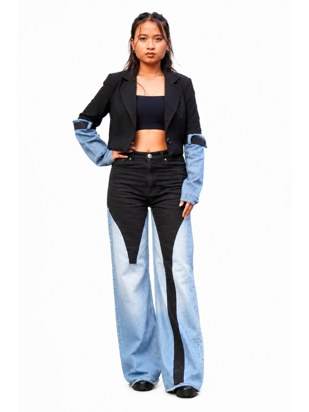 Denim Co-ord Set1