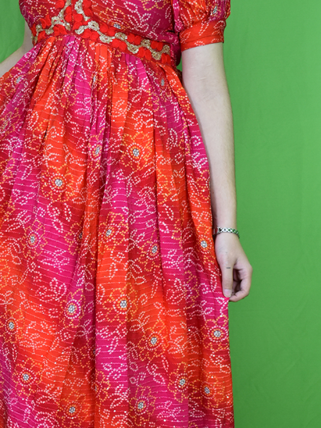 Bandhani dress